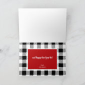 休日のダックスフント シーズンカード (内部)