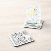 休日のテーブルの装飾 コースター (右側)