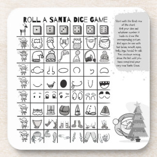 休日のテーブルの装飾 コースター