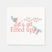 休日のナプキンを食べよう スタンダードカクテルナプキン (正面)