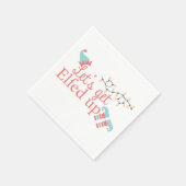 休日のナプキンを食べよう スタンダードカクテルナプキン (角)