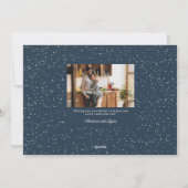 休日のニューホーム海軍クリスマスムービング シーズンカード (裏面)