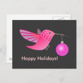 休日のハチドリ シーズンポストカード (正面/裏面)