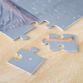 休日のバレエのファンタジー、バレリーナおよび雪だるま ジグソーパズル (側面)