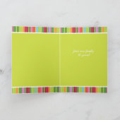 休日のパーソナライズなカード シーズンカード (内部)