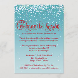 休日のパーティの招待状は|季節2を祝います 招待状