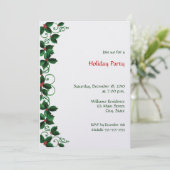 休日のパーティの招待状 招待状 (スタンド正面)