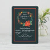 休日のパーティの招待状 招待状 (スタンド正面)