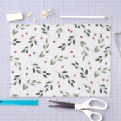 休日のヒイラギのティッシュペーパー 薄葉紙 (クラフト)