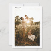 休日のフォトカード シーズンカード (正面)