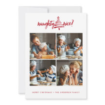 休日のフォトカード | モダンいけなクリスマス