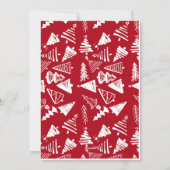 休日のフォトカード | モダンいけなクリスマス シーズンカード (裏面)