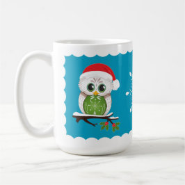 休日のフクロウのマグ15のoz コーヒーマグカップ