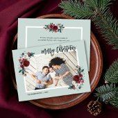 休日のフローラクリスマスフォト | あいさつ シーズンカード