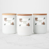 休日のベーキングからキッチン フードラベル (ボトル)