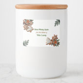 休日のベーキングからキッチン フードラベル (正面)