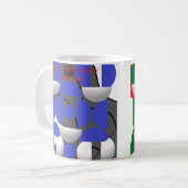 休日のマグカップ コーヒーマグカップ (正面左)
