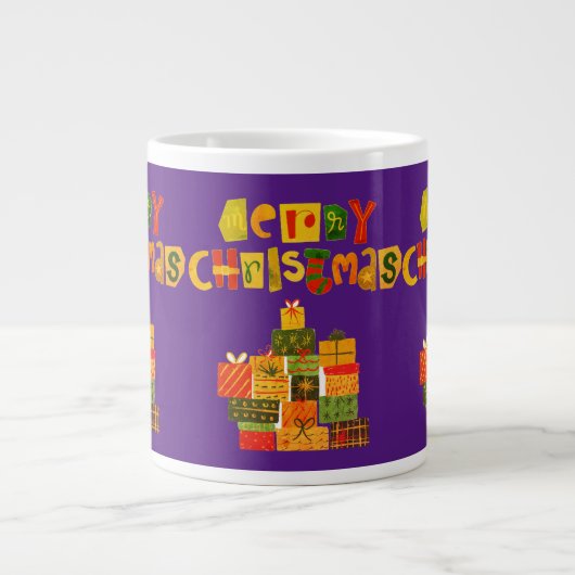 休日のマグ ジャンボコーヒーマグカップ (正面)