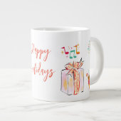 休日のマグ ジャンボコーヒーマグカップ (正面右)