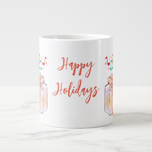 休日のマグ ジャンボコーヒーマグカップ (正面)