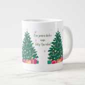 休日のマグ ジャンボコーヒーマグカップ (正面右)