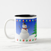 休日のマグ ツートーンマグカップ (左)