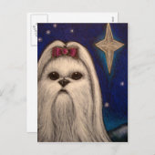 休日のマルタ犬- BELENの星1 シーズンポストカード (正面/裏面)