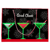 休日のマルティーニのギフトバッグ ラージペーパーバッグ (裏面)