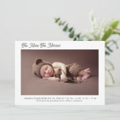 休日のメリー誕生発表が多い 案内状 (スタンド正面)