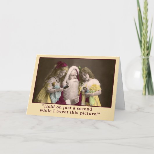 休日のユーモアカード シーズンカード (正面)