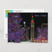 休日のライト、Daniels及びフィッシャータワー シーズンポストカード (正面/裏面)