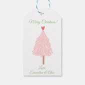 休日のラベル,パーソナライズされた特別なギフト ギフトタグ (裏面)