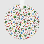 休日のラマの狂気 オーナメント (正面)