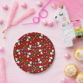 休日のラマの狂気 ペーパープレート (パーティー)