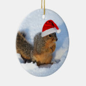 休日のリス セラミックオーナメント (右)