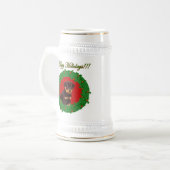 休日のロットワイラーのジョッキ ビールジョッキ (正面左)