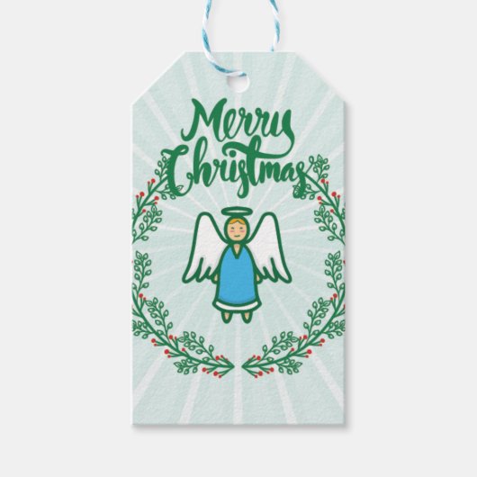 休日の伝統 ギフトタグ (正面)