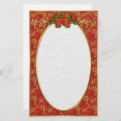 休日の伝統 便箋 (正面/裏面)