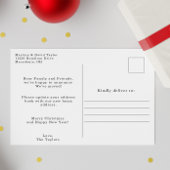 休日の住所の新しいホームのお知らせ ポストカード