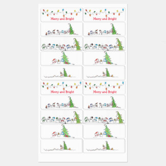 休日の保管とギフト ラベル