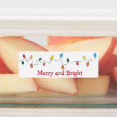 休日の保管とギフト ラベル (貼付)