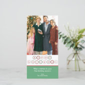 休日の円の旗-緑及び赤 シーズンカード (スタンド正面)