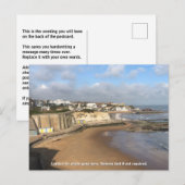 休日の写真から自分のポストカードを作成する シーズンポストカード (正面/裏面)