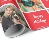 休日の写真のカスタマイズ ラッピングペーパー (ロールコーナー)