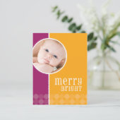 休日の写真の郵便はがき:: goodcheer 4P シーズンポストカード (スタンド正面)