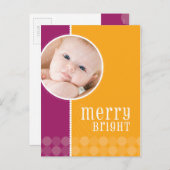 休日の写真の郵便はがき:: goodcheer 4P シーズンポストカード (正面/裏面)