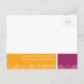 休日の写真の郵便はがき:: goodcheer 4P シーズンポストカード (裏面)