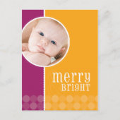 休日の写真の郵便はがき:: goodcheer 4P シーズンポストカード (正面)