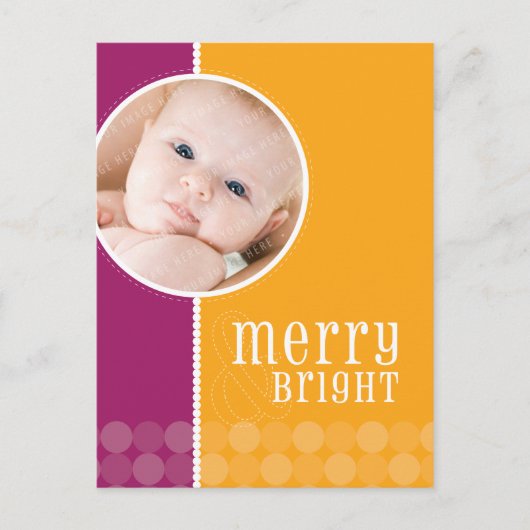 休日の写真の郵便はがき:: goodcheer 4P シーズンポストカード (正面)