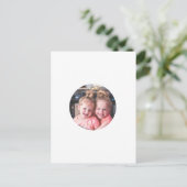 休日の写真はがきテンプレート シーズンポストカード (スタンド正面)